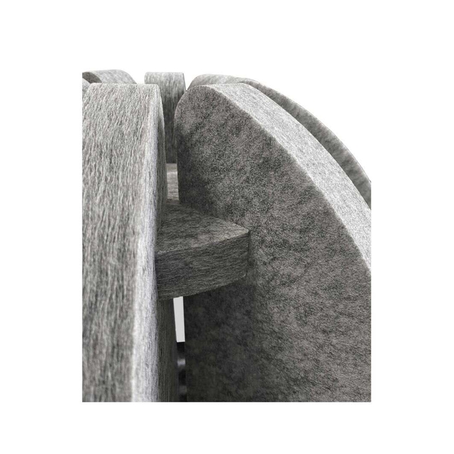 Audiodesigner Radial Sphere Grey Ηχοαπορροφητικό Πάνελ Πολυεστέρα Σφαίρα 500 mm