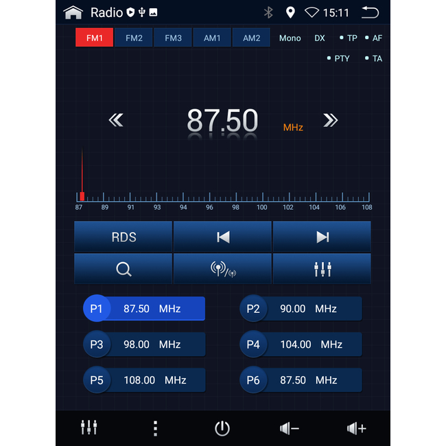 DIGITAL IQ BXC 3952_CPAA TESLA STYLE for MITSUBISHI ASX mod. 2009-2020