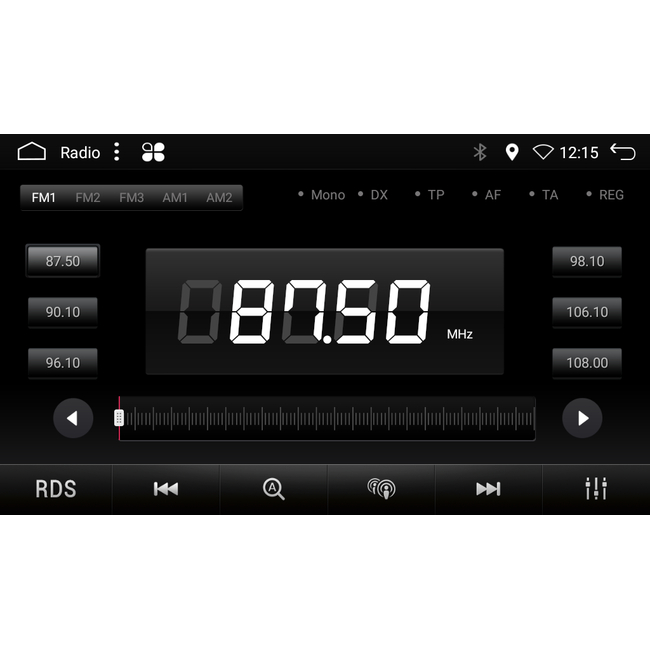 DIGITAL IQ BXC 3270_CPAA (10inc) MULTIMEDIA TABLET for JEEP CHEROKEE - LIBERTY mod. 2007-2014
