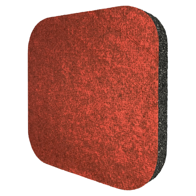ALPHAcoustic Acoucell Rec Felt - Red (6 Τεμάχια)