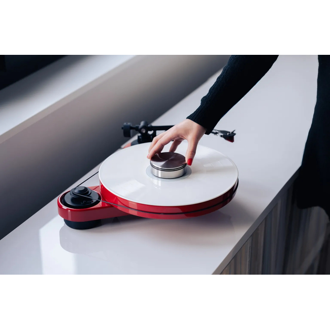 Pro-Ject RECORD PUCK DS steel clamp (915 grams) - Silver