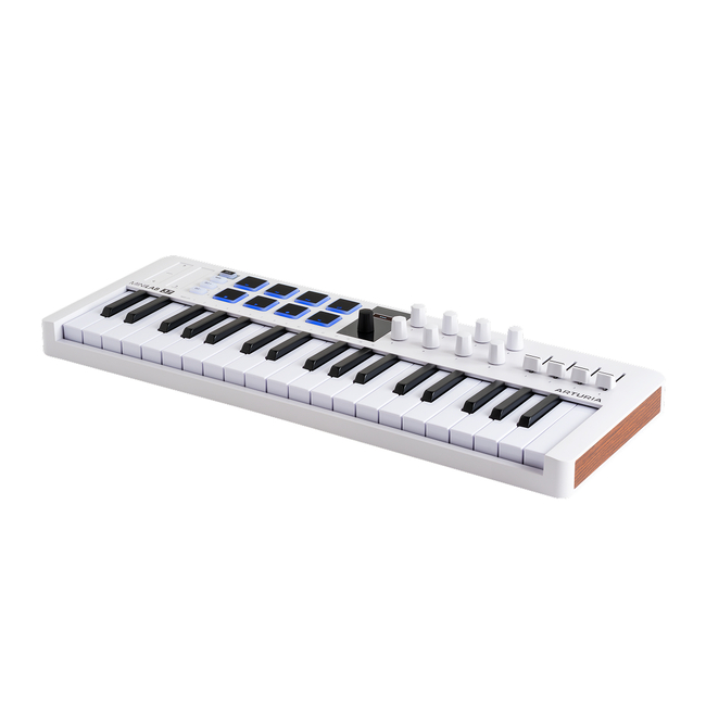 Arturia MiniLab 37 MK3 White - MIDI Keyboard Controller 37 Πλήκτρων