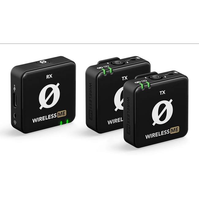 Rode Wireless ME Dual Ασύρματο Μικρόφωνο Πέτου (Σετ) 698813014644