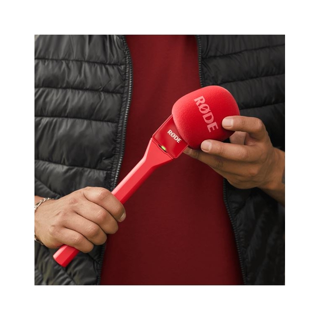RODE Interview Go Red Λαβή Mικροφώνου για το Wireless GO