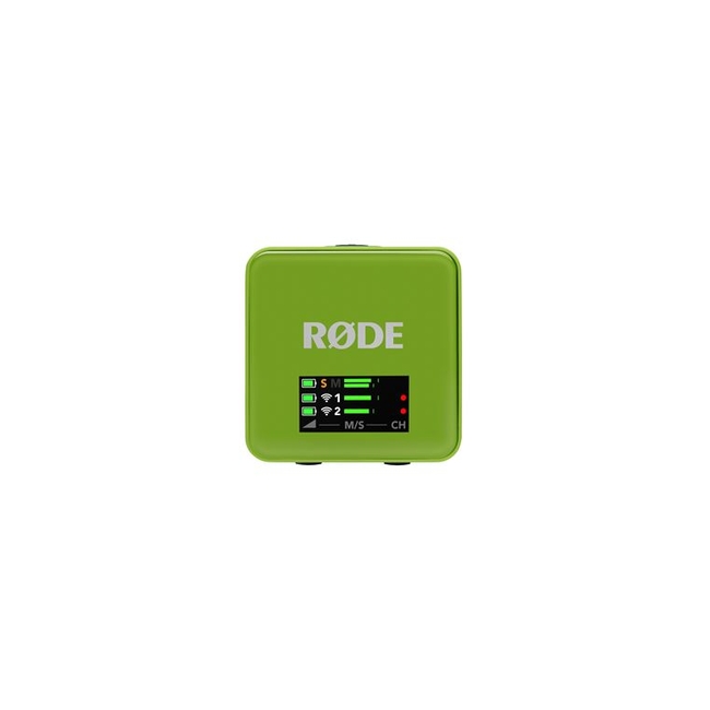 RODE Wireless GO 3RD GEN Green Ασύρματο Μικρόφωνο Πέτου (Σετ)