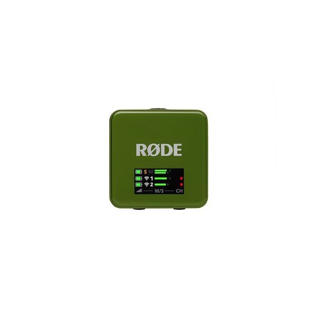 RODE Wireless GO 3RD GEN Moss Ασύρματο Μικρόφωνο Πέτου (Σετ)