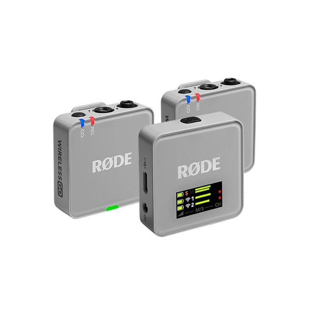 RODE Wireless GO 3RD GEN Stone Ασύρματο Μικρόφωνο Πέτου (Σετ)