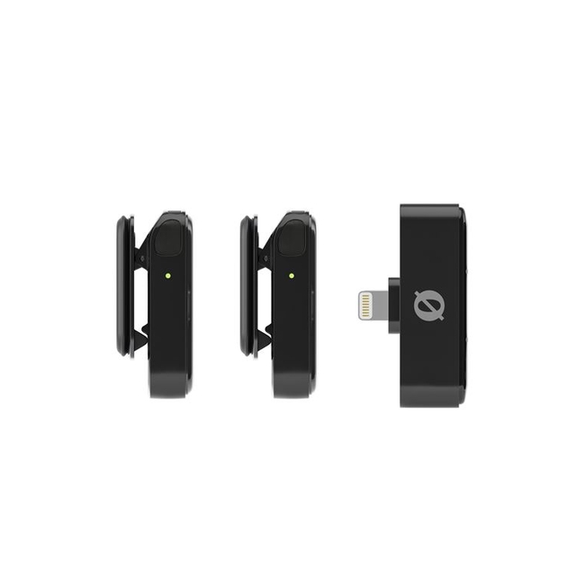 RODE Wireless MICRO Lightning Black Ασύρματο Μικρόφωνο Πέτου (Σετ)