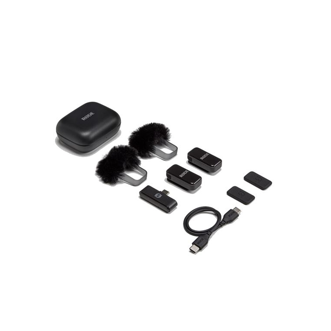 RODE Wireless MICRO USB Black Ασύρματο Μικρόφωνο Πέτου (Σετ)