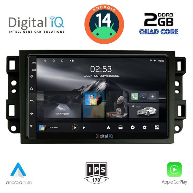 DIGITAL IQ RSD 1070_CPA (10inc) MULTIMEDIA TABLET for CHEVROLET ALL mod. 2004-2011