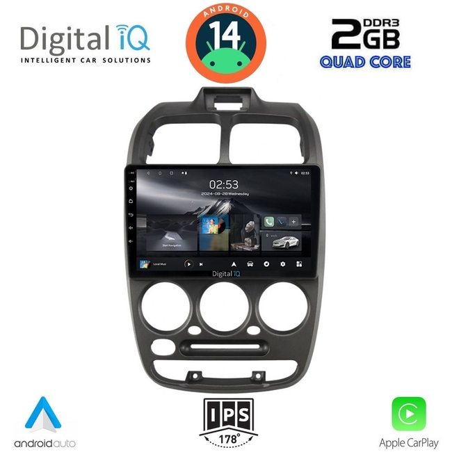 DIGITAL IQ RSB 1246_CPA (9inc) MULTIMEDIA TABLET for HYUNDAI ACCENT mod. 1999-2004