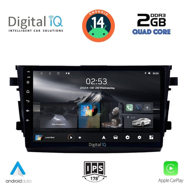 DIGITAL IQ RSB 1674_CPA (9inc) MULTIMEDIA TABLET for SUZUKI CELERIO mod. 2015&gt;