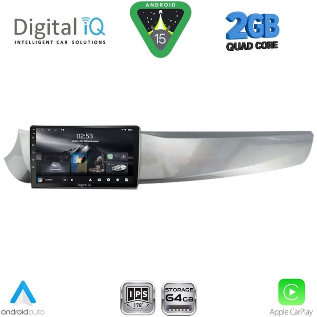 DIGITAL IQ RSD 1025_CPA (9inc) MULTIMEDIA TABLET for ALFA ROMEO GIULIETTA mod. 2010-2014