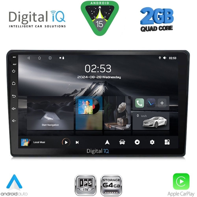 DIGITAL IQ RSD 1087_CPA (10inc) MULTIMEDIA TABLET for CITROEN C5-DS5 mod. 2007-2017 (with ORIGINAL NAVI)