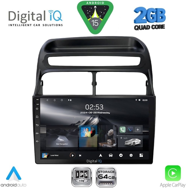 DIGITAL IQ RSD 1129_CPA (9inc) MULTIMEDIA TABLET for FIAT LINEA mod. 2007-2011