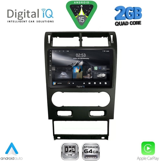 DIGITAL IQ RSD 1161A_CPA (9inc) MULTIMEDIA TABLET for FORD MONDEO mod. 2003-2006