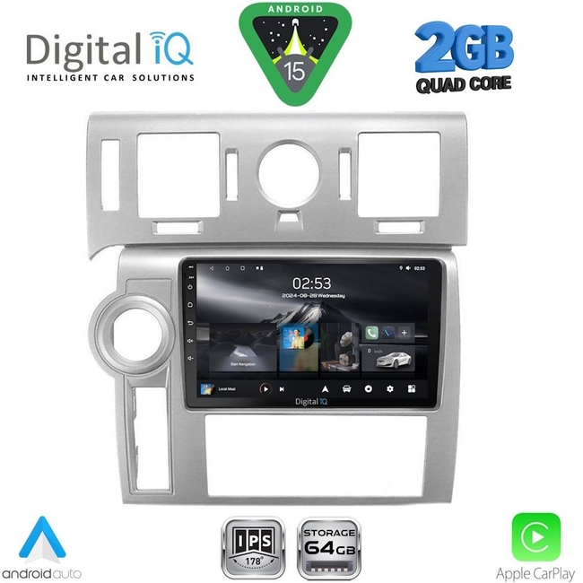 DIGITAL IQ RSD 1216_CPA (9inc) MULTIMEDIA TABLET for HUMMER H2 mod. 2008-2009