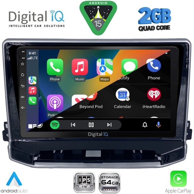 DIGITAL IQ RSD 1279_CPA (10inc) MULTIMEDIA TABLET for JEEP COMPASS mod. 2022-2026