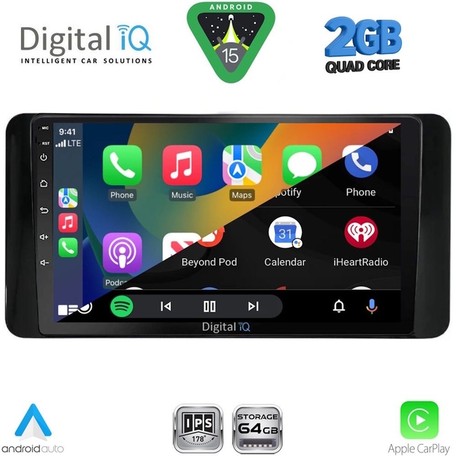 DIGITAL IQ RSD 1586_CPA (10inc) MULTIMEDIA TABLET for SKODA KAMIQ mod. 2018-2026