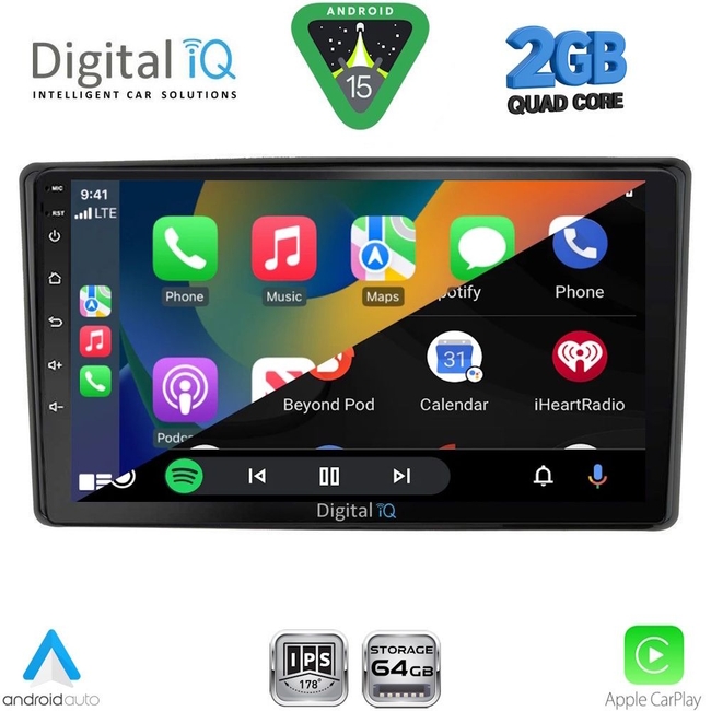 DIGITAL IQ RSD 1701_CPA (10inc) MULTIMEDIA TABLET for TOYOTA RAIZE mod. 2020-2026