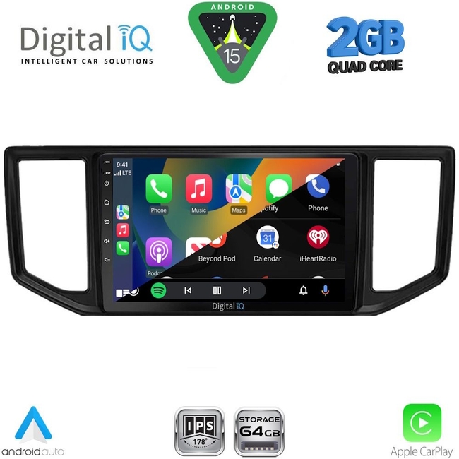 DIGITAL IQ RSD 1753_CPA (10inc) MULTIMEDIA TABLET for VW CRAFTER mod. 2017-2026