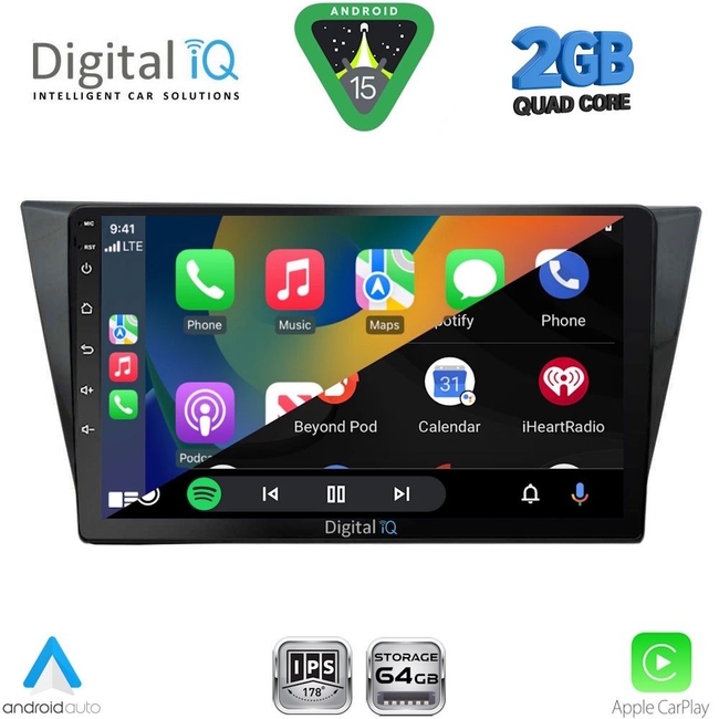 DIGITAL IQ RSD 1761_CPA (10inc) MULTIMEDIA TABLET for VW TIGUAN mod. 2016-2026
