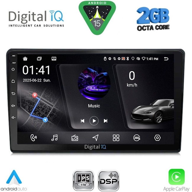DIGITAL IQ RSF 4735_CPA DASH (9inc) MULTIMEDIA TABLET for TOYOTA YARIS mod. 1999-2006