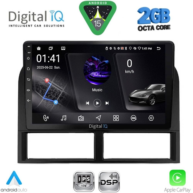 DIGITAL IQ RSF 4280_CPA (9inc) MULTIMEDIA TABLET for JEEP GRAND CHEROKEE mod. 1999-2004
