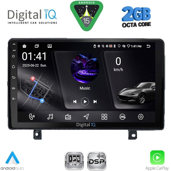 DIGITAL IQ RSF 4485_CPA (9inc) MULTIMEDIA TABLET for OPEL ASTRA H mod. 2004-2010