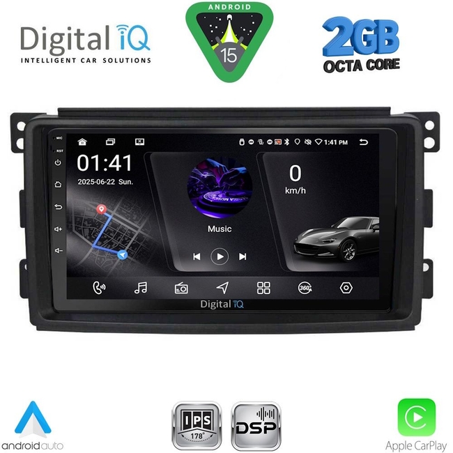 DIGITAL IQ RSF 4621_CPA (9inc) MULTIMEDIA TABLET for SMART mod. 2007-2010