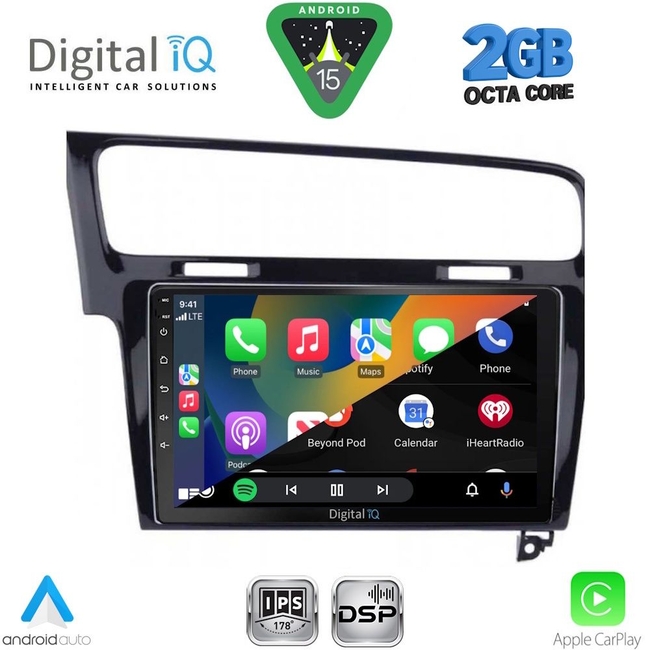 DIGITAL IQ RSF 4747BL_CPA (10inc) MULTIMEDIA TABLET for VW GOLF 7 mod. 2013-2020