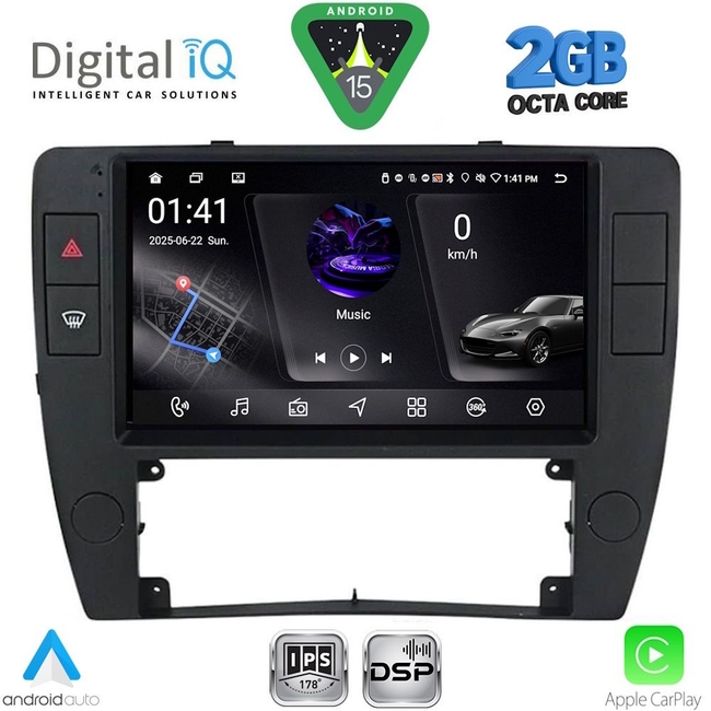 DIGITAL IQ RSF 4749_CPA  (9inc) MULTIMEDIA TABLET for VW PASSAT mod. 2000-2005