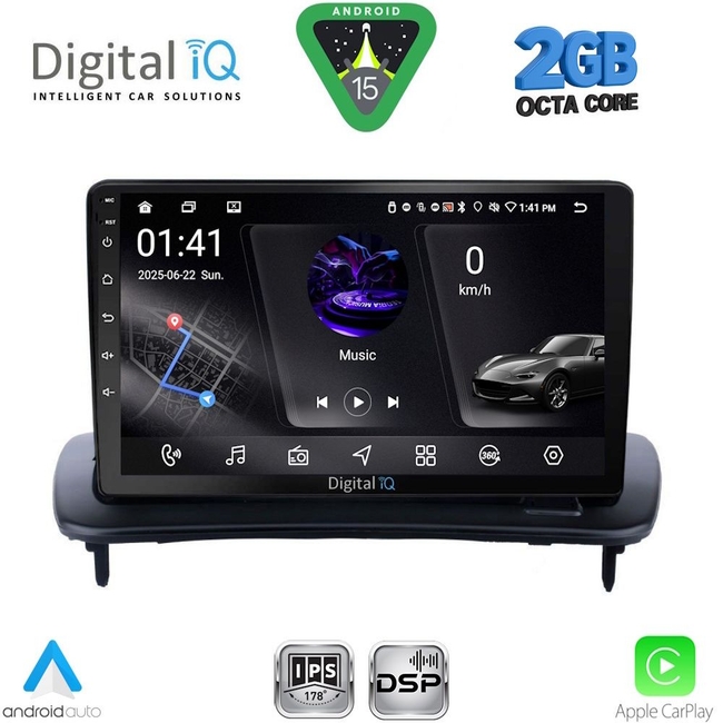 DIGITAL IQ RSF 4783_CPA (9inc) MULTIMEDIA TABLET for VOLVO C30 - S40 mod. 2005-2013