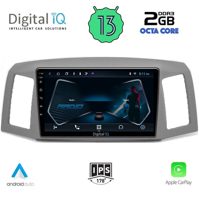 DIGITAL IQ RTC 5281_CPA (10inc) MULTIMEDIA TABLET for JEEP GRAND CHEROKEE mod. 2005-2007