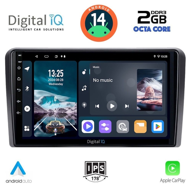 DIGITAL IQ RTG 4003_CPA (9inc) MULTIMEDIA TABLET for AUDI A3 mod. 2003-2012