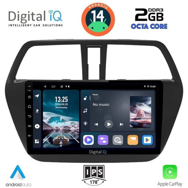 DIGITAL IQ RTG 4689_CPA (9inc) MULTIMEDIA TABLET for SUZUKI Sx4 SCROSS mod. 2014&gt;