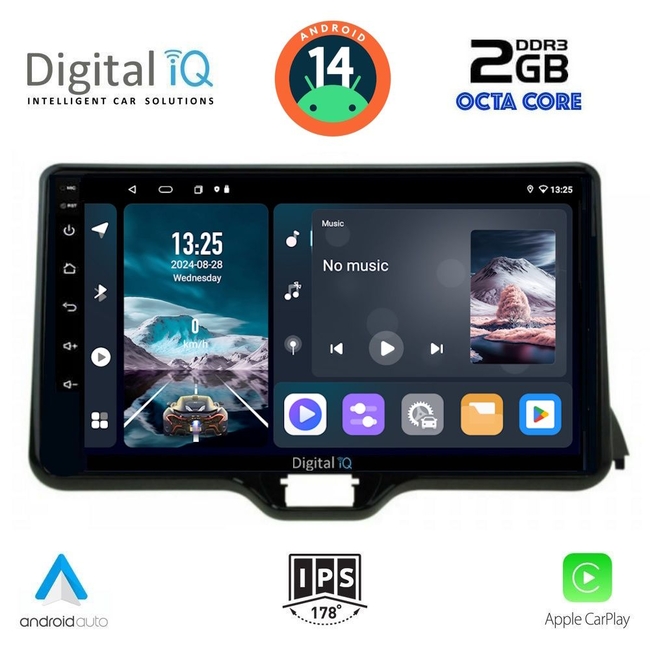 DIGITAL IQ RTG 4738_CPA (10inc) MULTIMEDIA TABLET for TOYOTA YARIS mod. 2020&gt;