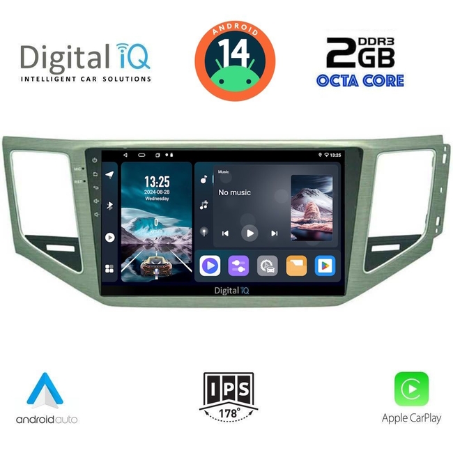 DIGITAL IQ RTG 4745_CPA (10inc) MULTIMEDIA TABLET for VW GOLF SPORTSVAN mod. 2014&gt;