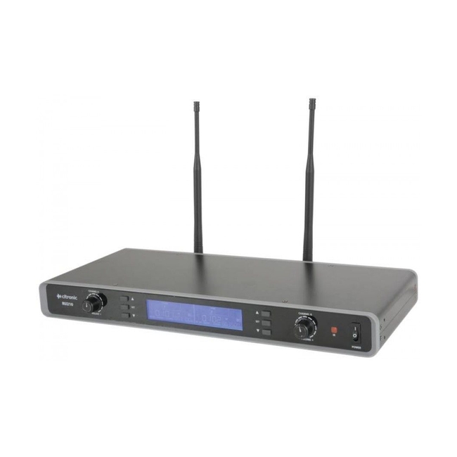 Citronic RU210-H Επαγγελματικά Δυναμικά Ασύρματα Μικρόφωνα Χειρός UHF (Σετ)