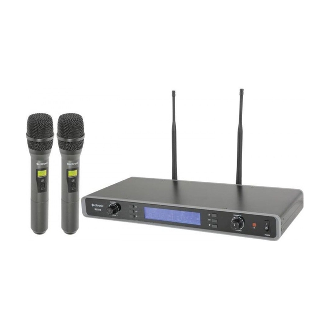 Citronic RU210-H Επαγγελματικά Δυναμικά Ασύρματα Μικρόφωνα Χειρός UHF (Σετ)