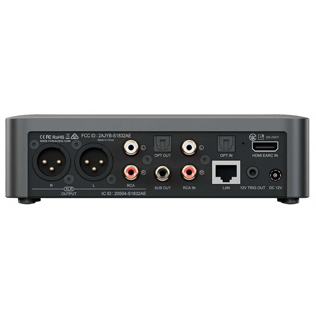 Fosi Audio S3 - Streamer DAC Balanced Preamplifier