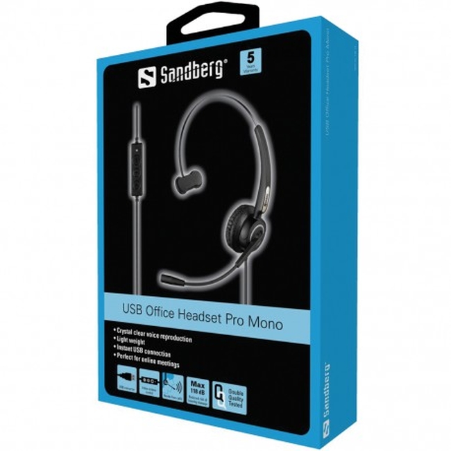 Sandberg USB Office Headset Pro Mono (126-14)
