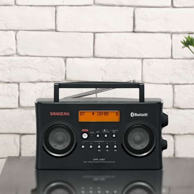 Sangean DPR-26BT DAB+ / FM-RDS / Bluetooth Digital Stereo Radio