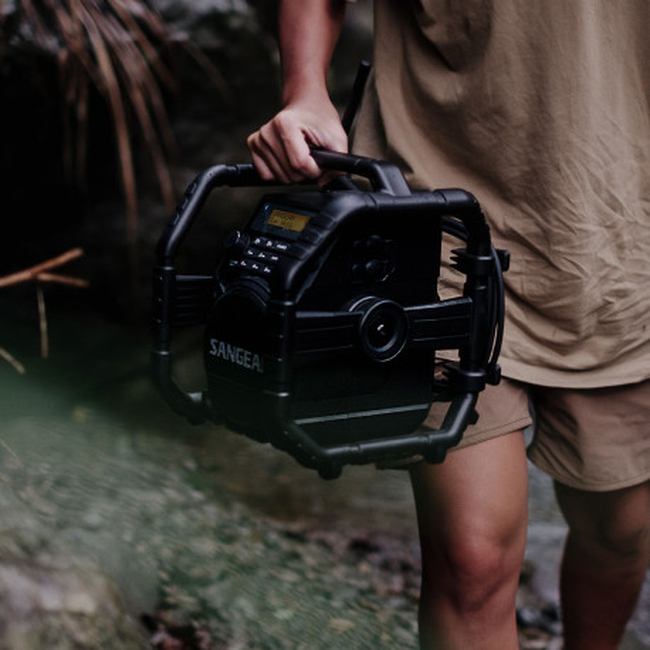 Sangean U-5 DBT Black , Bluetooth ,waterproof IP65