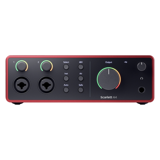 Focusrite Scarlett 4i4 4th Gen  0815301001492