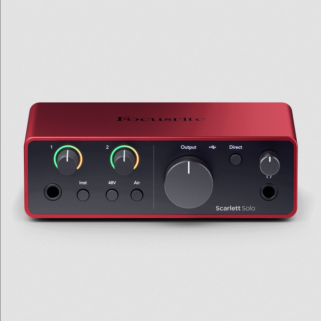 Focusrite Scarlett Solo 4th Gen  1530100147