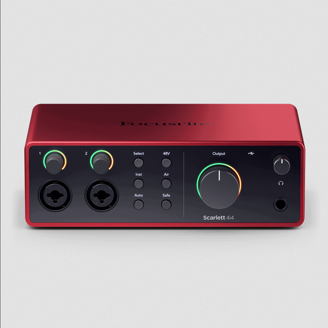 Focusrite Scarlett 4i4 4th Gen  0815301001492