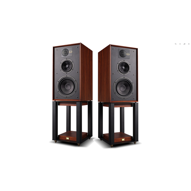 Wharfedale Linton Mahogany Red Ηχεία με Bάσεις (Ζεύγος)