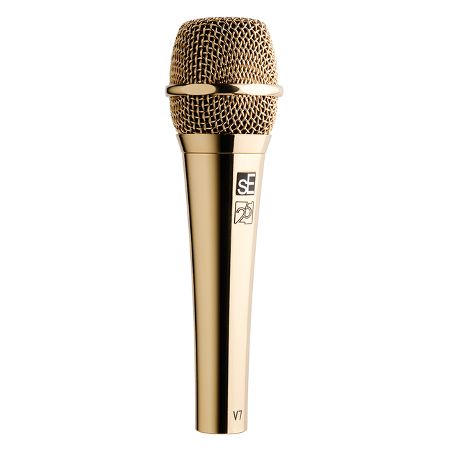 sE Electronics V7 Gold 25th Anniversary Edition