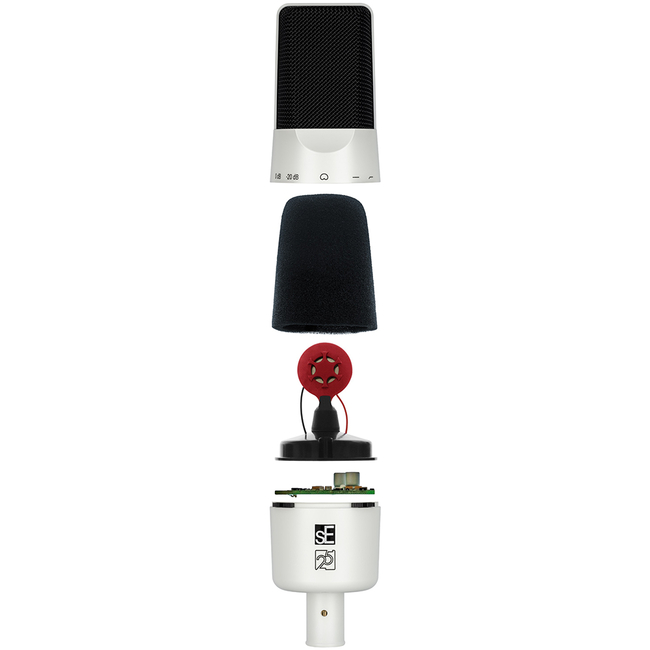 sE Electronics X1 A 2C White - Πυκνωτικό Μικρόφωνο Μεγάλου Διαφράγματος - (819032012666)